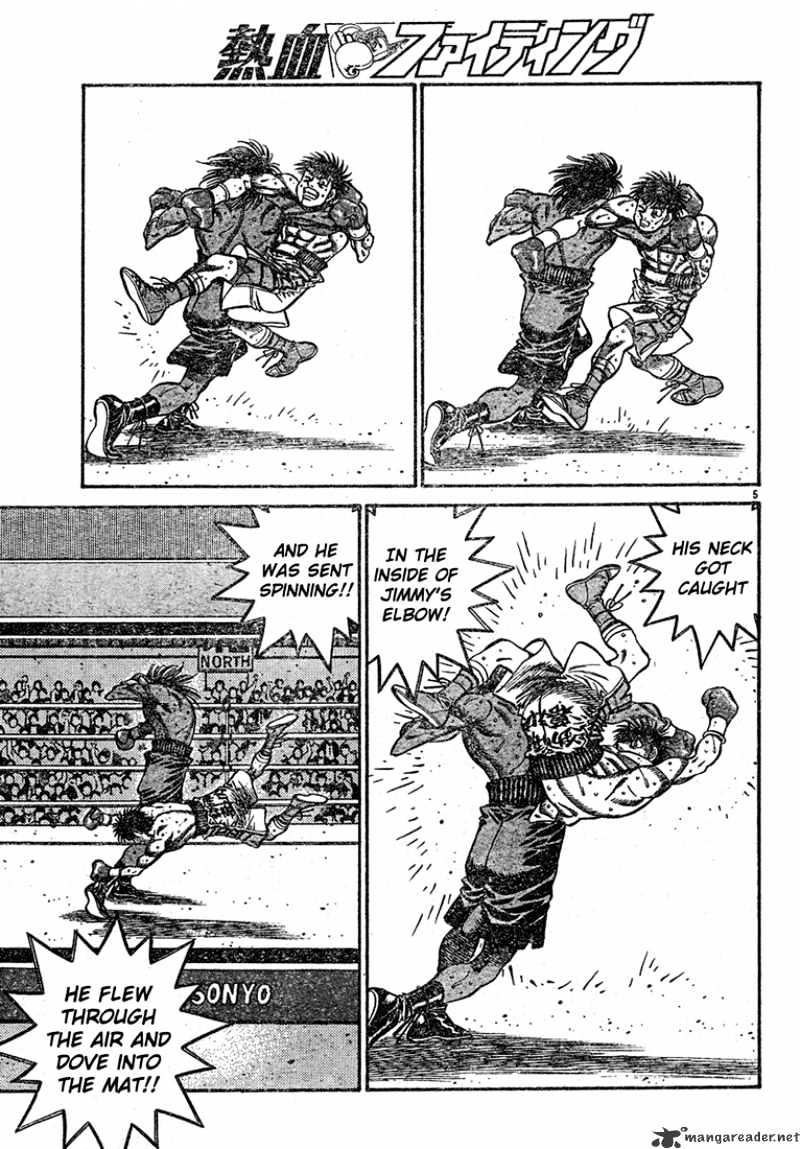 Hajime no Ippo: Fighting Spirit, Chapter 732 image 05